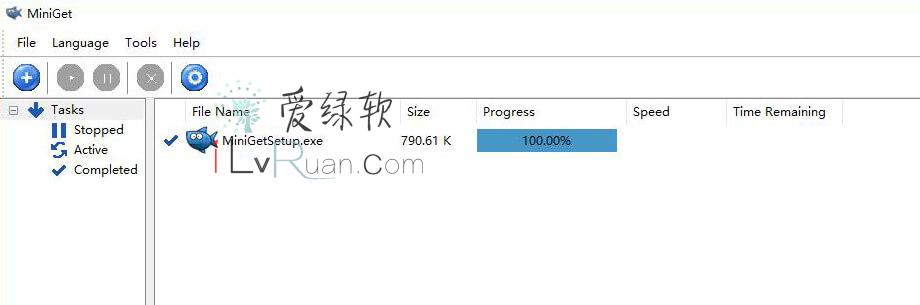 轻量级BT快速下载管理器 MiniGet v1.0.9.970 中文多语言版  