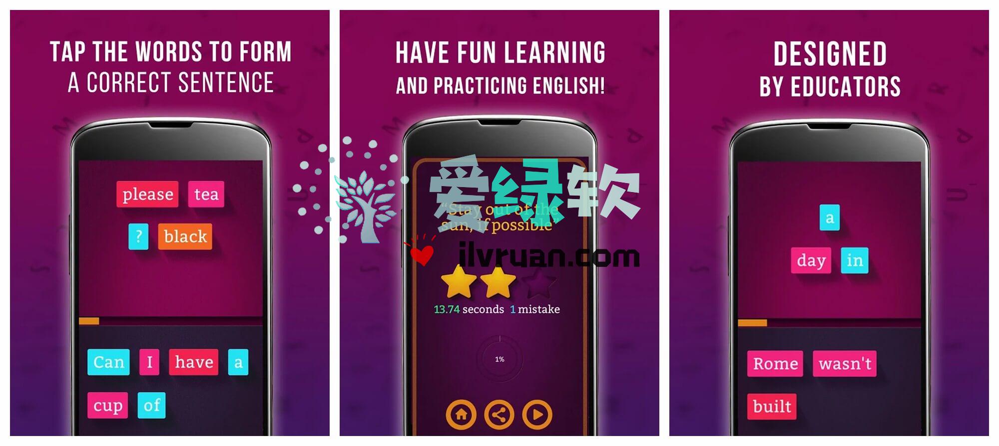 安卓 学习英语句子大师 Learn English Sentence Master Pro v1.6 付费特别版