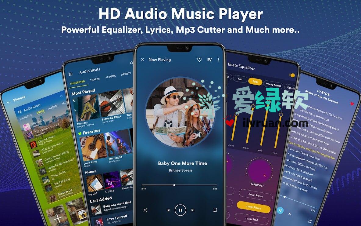 安卓 beats音乐播放器 Music Player Mp3 Player v5.2.0 付费高级版